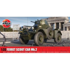 Airfix A1379 Ferret Scout Car Mk.2 Plastic Kit
